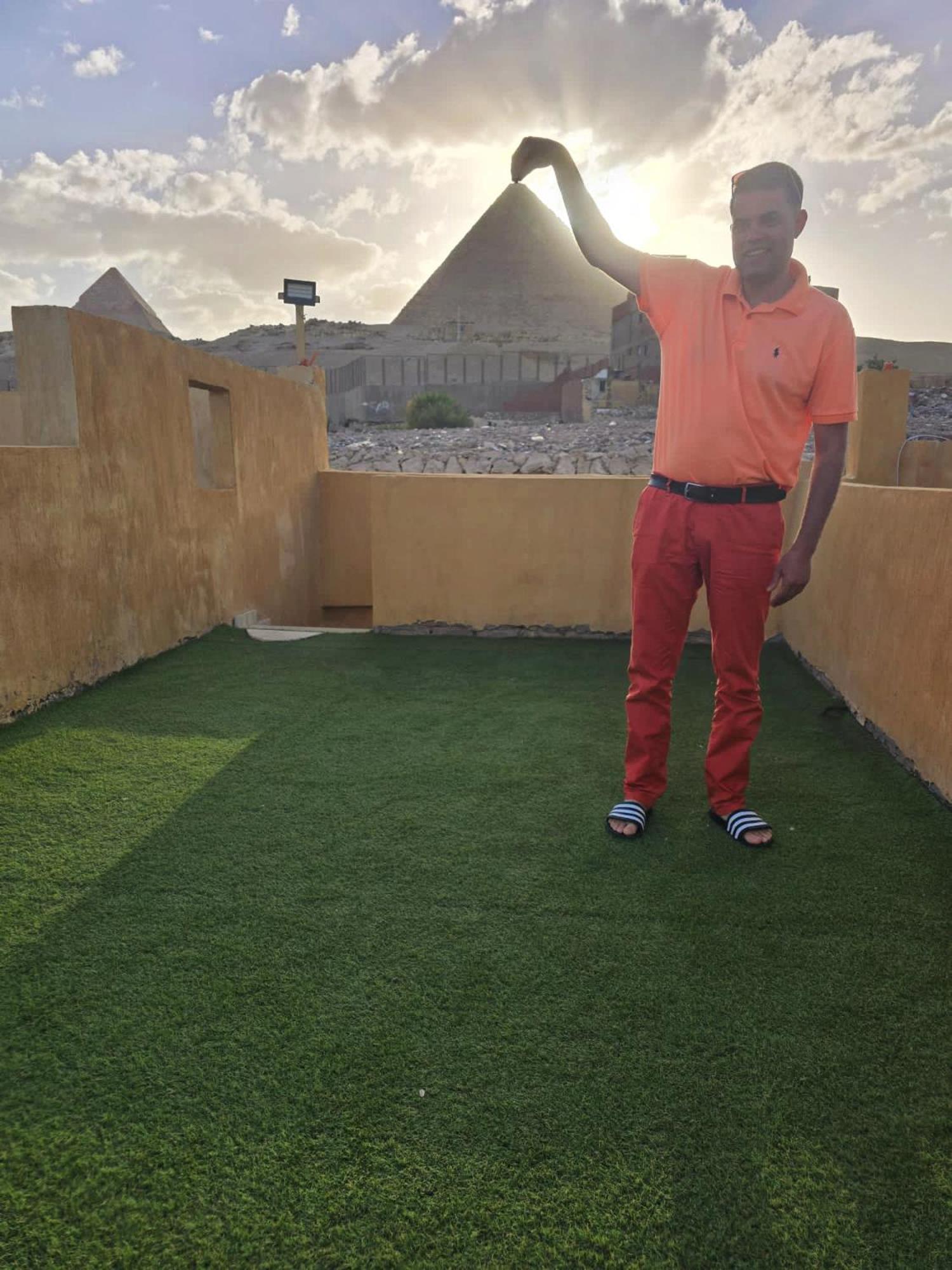 Hotel Sidi Hamad Pyramids View Kafret el-Gabal Exteriér fotografie