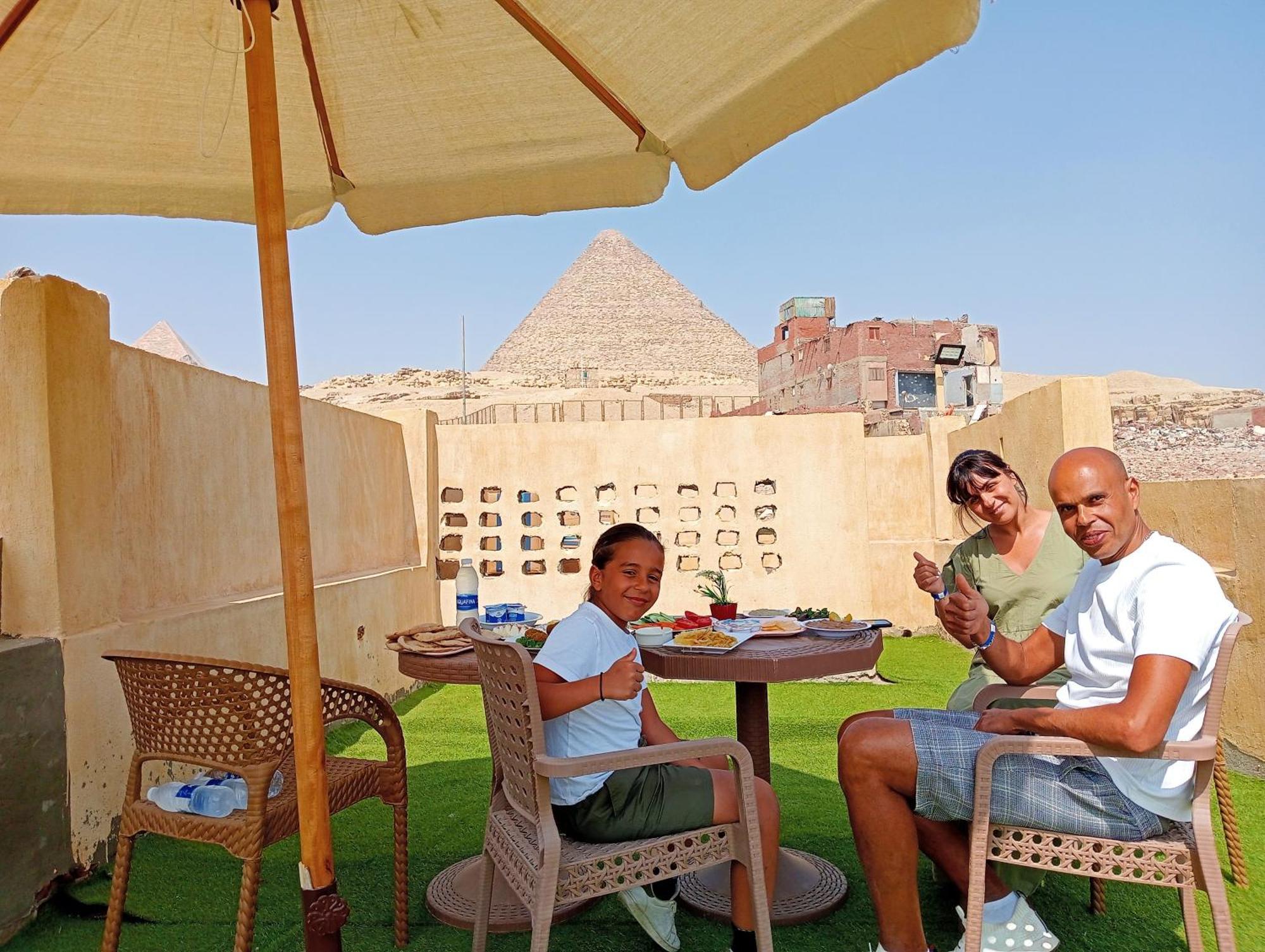 Hotel Sidi Hamad Pyramids View Kafret el-Gabal Exteriér fotografie