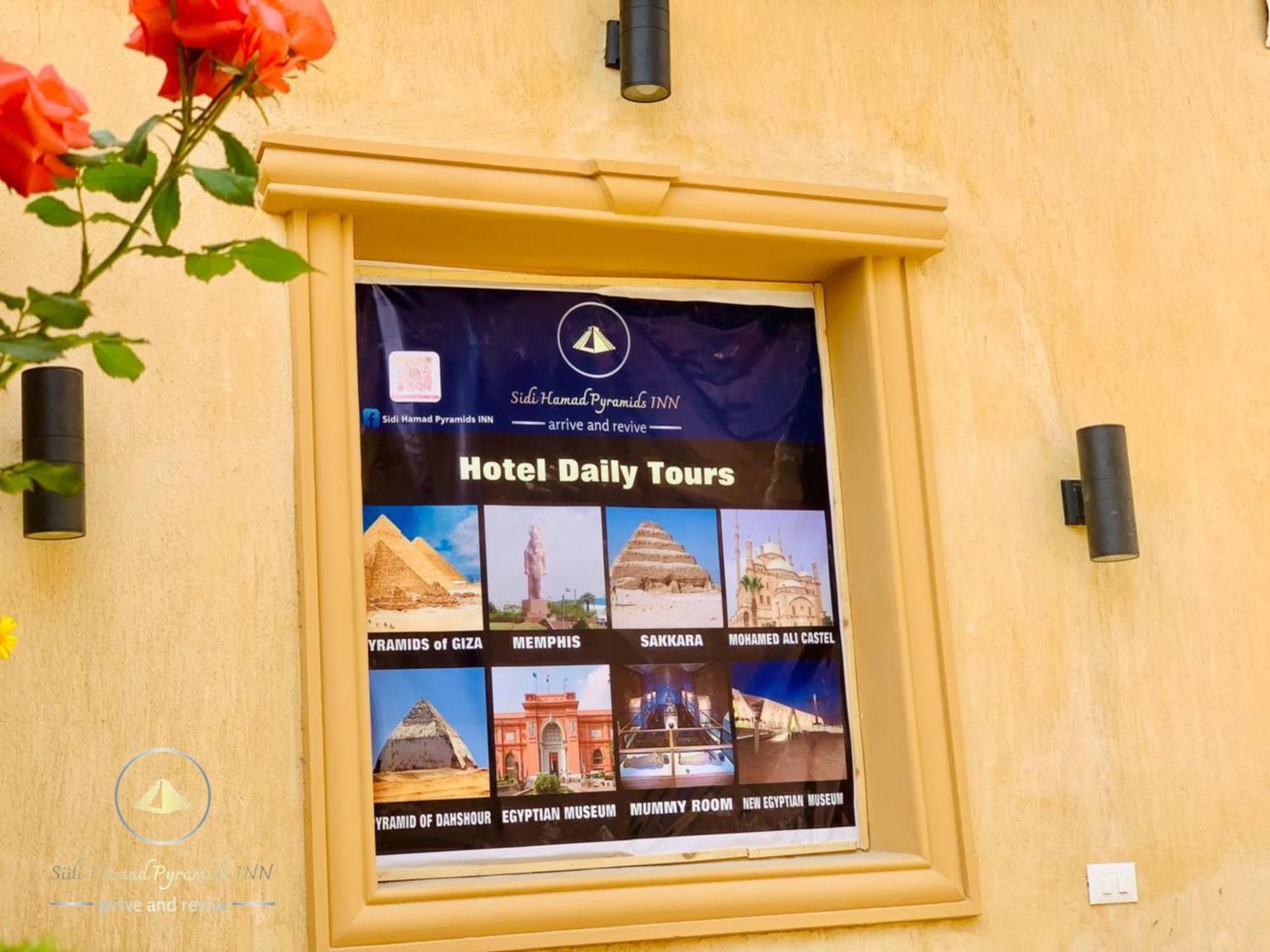 Hotel Sidi Hamad Pyramids View Kafret el-Gabal Exteriér fotografie