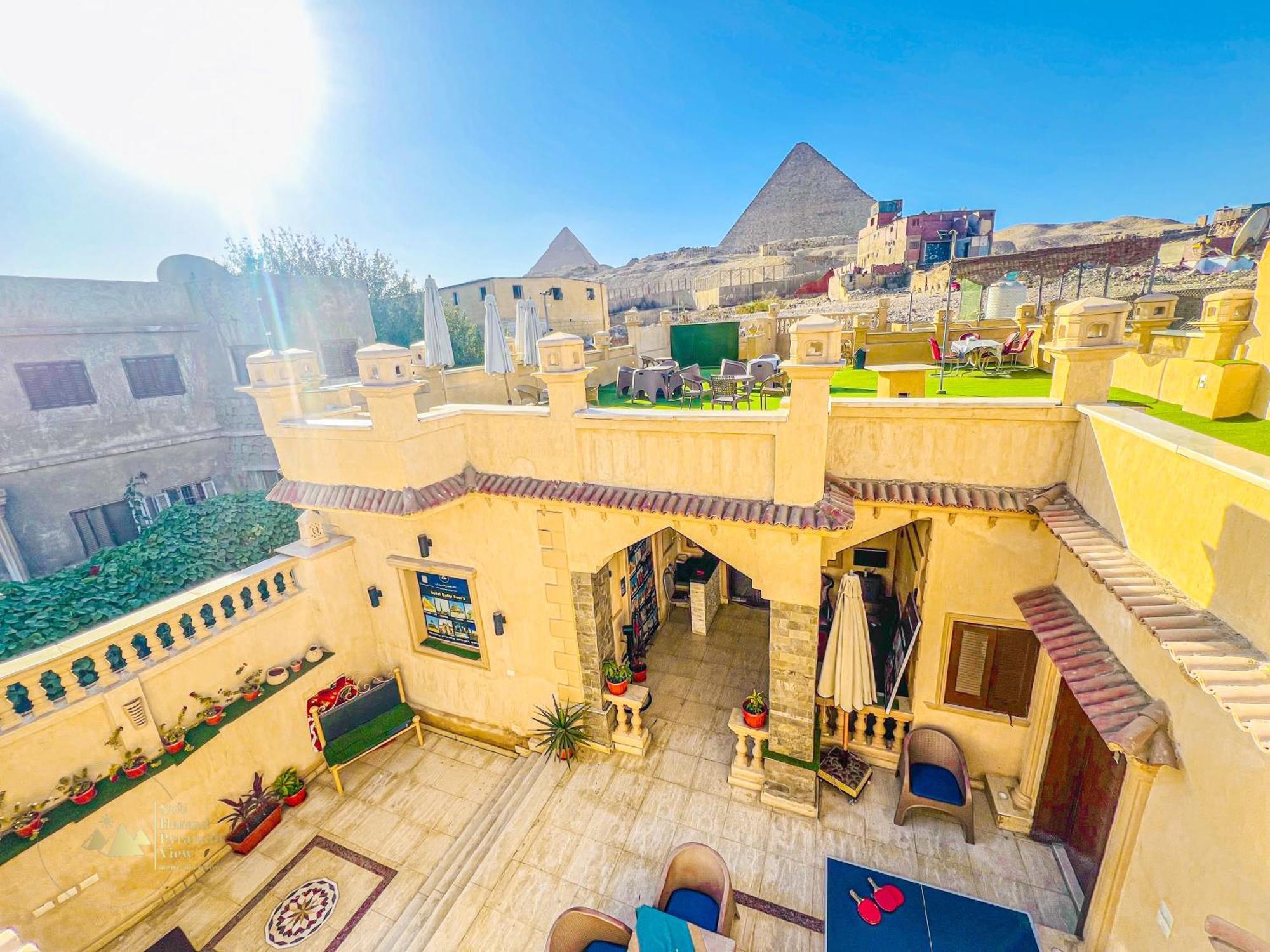 Hotel Sidi Hamad Pyramids View Kafret el-Gabal Exteriér fotografie