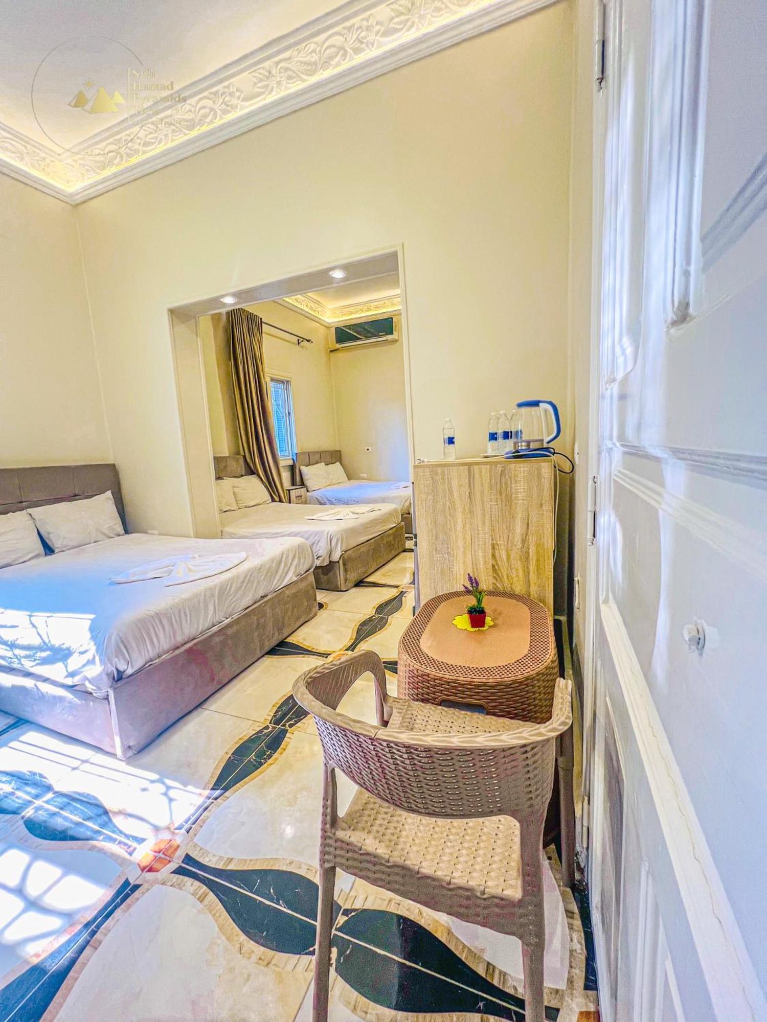Hotel Sidi Hamad Pyramids View Kafret el-Gabal Exteriér fotografie