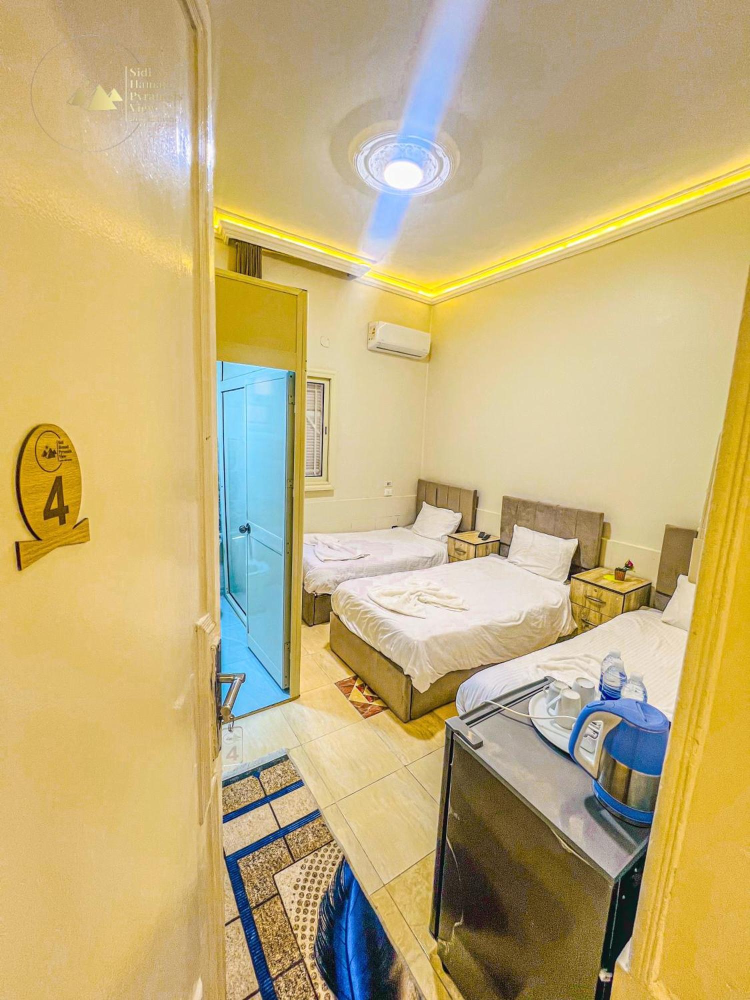 Hotel Sidi Hamad Pyramids View Kafret el-Gabal Exteriér fotografie