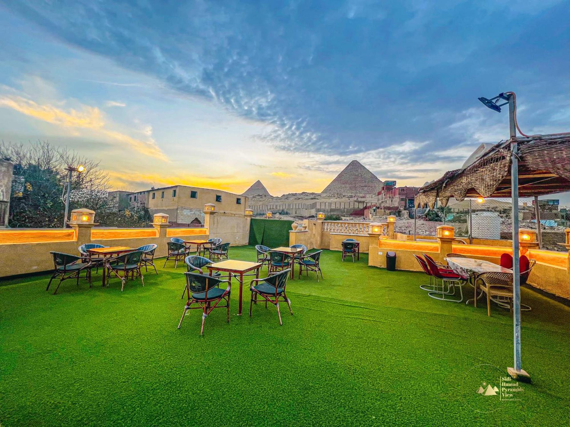 Hotel Sidi Hamad Pyramids View Kafret el-Gabal Exteriér fotografie
