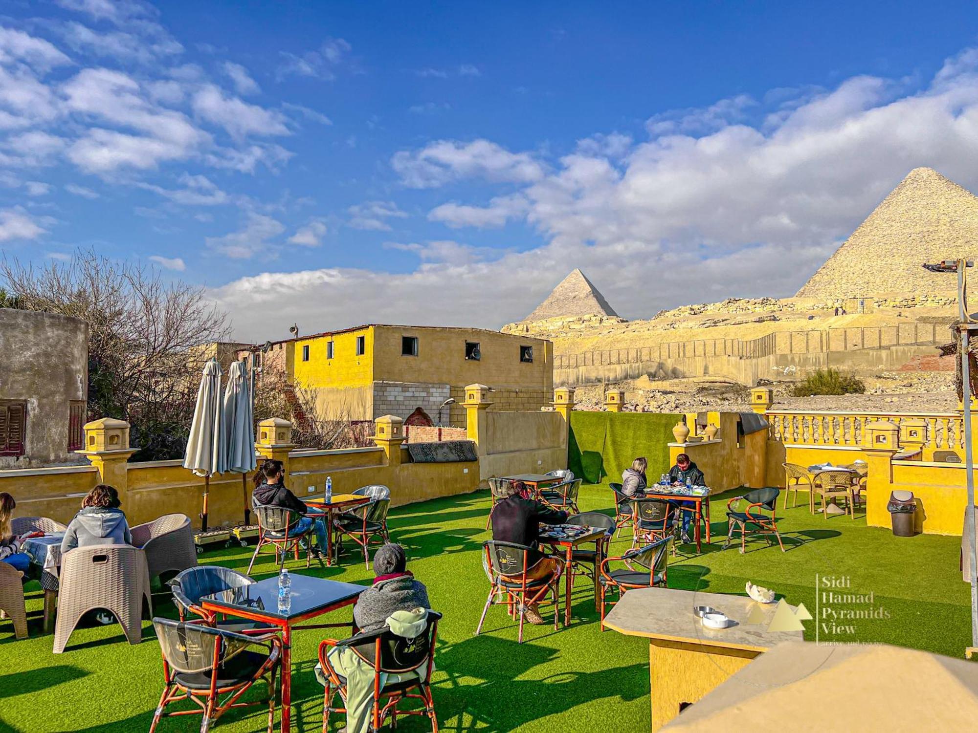 Hotel Sidi Hamad Pyramids View Kafret el-Gabal Exteriér fotografie