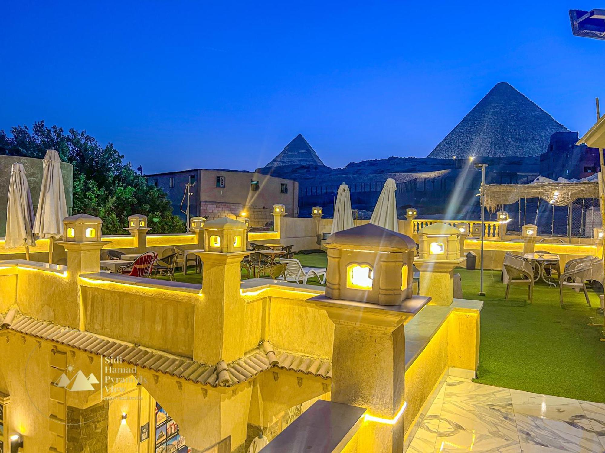 Hotel Sidi Hamad Pyramids View Kafret el-Gabal Exteriér fotografie