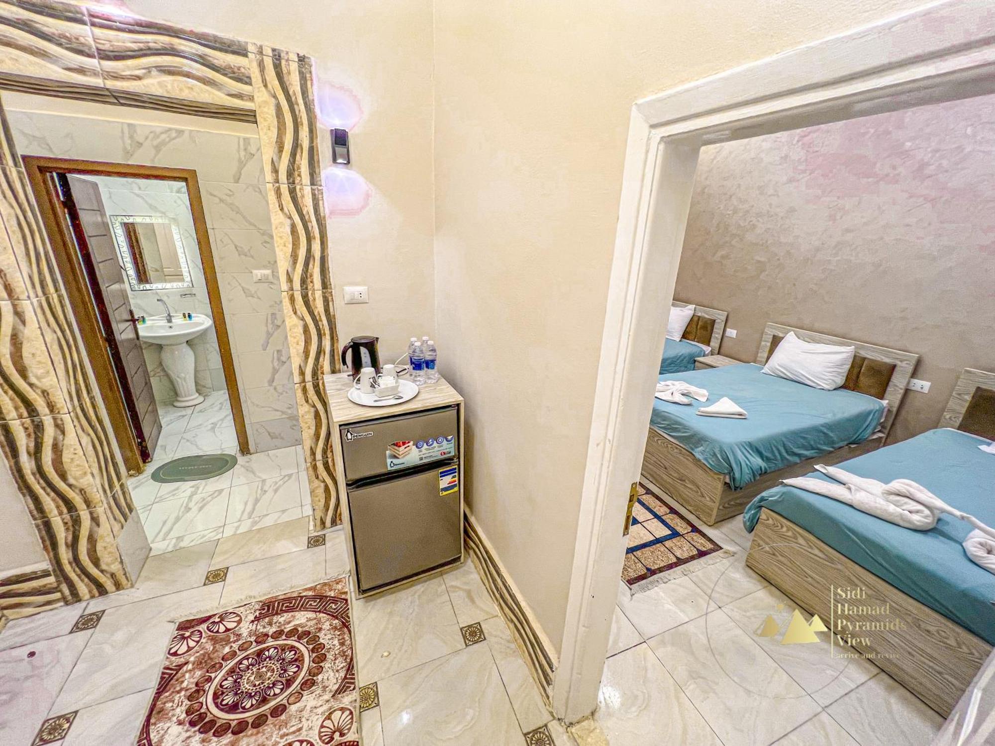 Hotel Sidi Hamad Pyramids View Kafret el-Gabal Exteriér fotografie